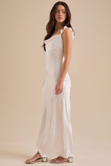 Scarlett Satin Maxi Dress