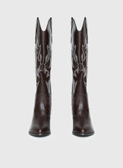 Billini Urson Boots Chocolate / White