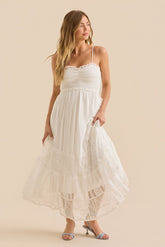 Tami Lace Tiered Maxi Dress